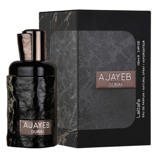 Lattafa Ajayeb Dubai Eau de Parfum Spray 3.4 oz