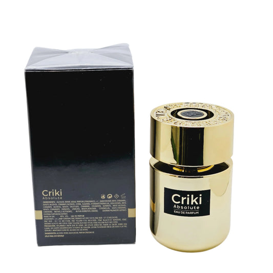 Emper Criki Absolute Unisex (men and women) Eau de parfum Vaporisateur natural spray 100 ml/ 3.4 Fl Oz